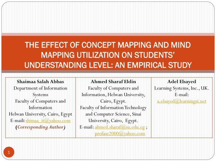 the effect of concept mapping and mind the effect n.w