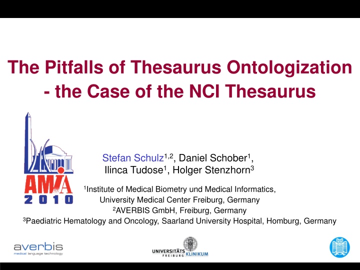 the pitfalls of thesaurus ontologization the case n.w