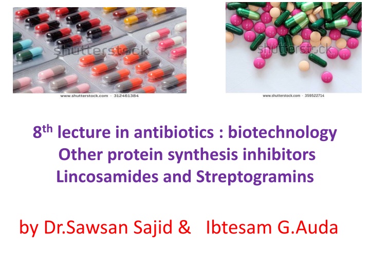 8 th lecture in antibiotics biotechnology other n.w