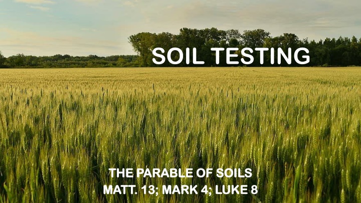 soil testing n.w