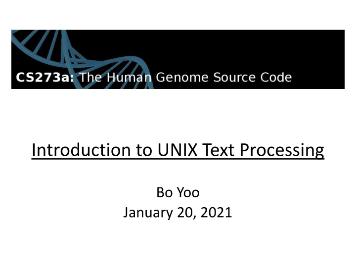 introduction to unix text processing n.w