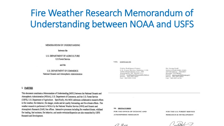 fire weather research memorandum of fire weather n.w