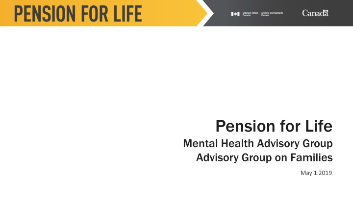 pension for life mental health advisory group n.w