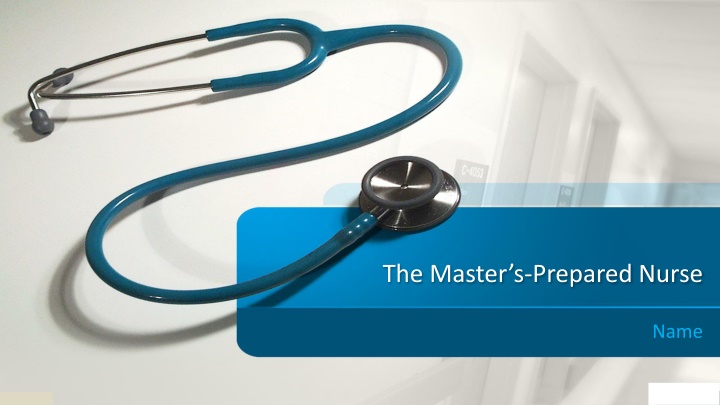 the master s prepared nurse n.w
