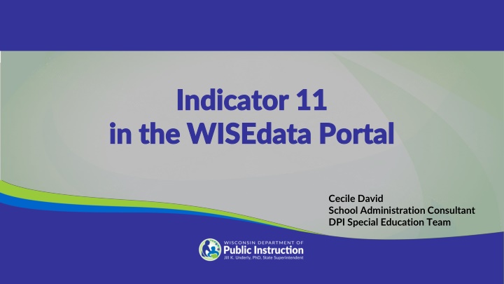 indicator 11 indicator 11 in the wisedata portal n.w