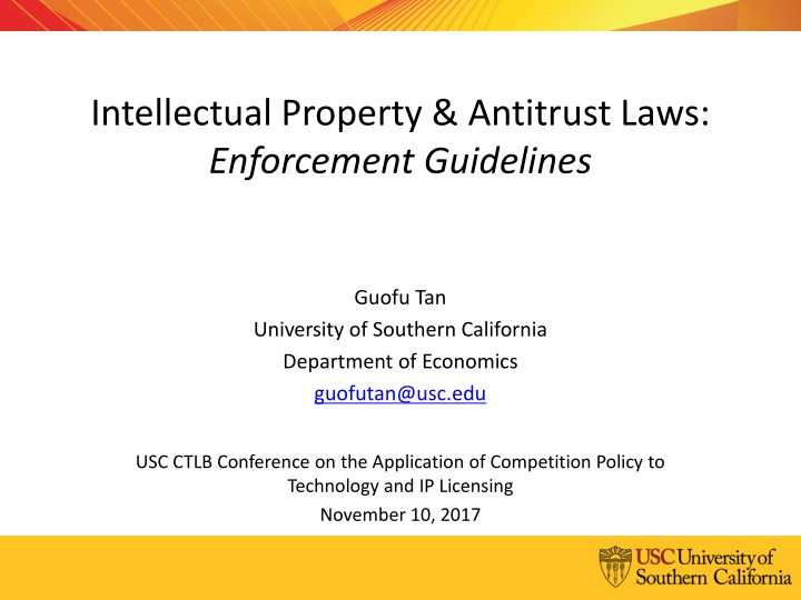intellectual property antitrust laws enforcement n.w