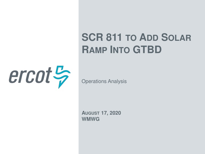 scr 811 to a dd s olar r amp i nto gtbd n.w