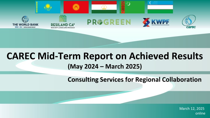 carec mid term report on achieved results n.w