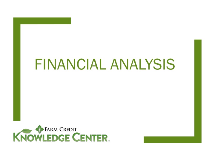 financial analysis n.w