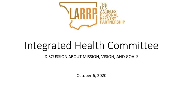integrated health committee n.w