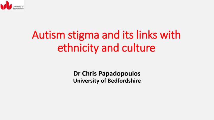 autism stigma and its links with autism stigma n.w