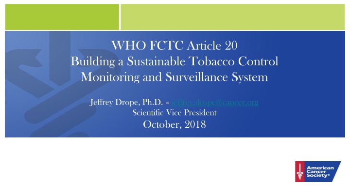 who fctc article 20 building a sustainable n.w