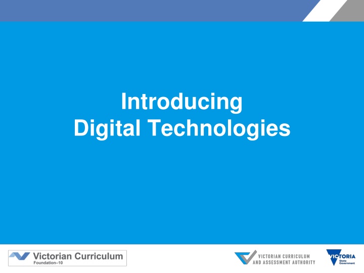introducing digital technologies n.w