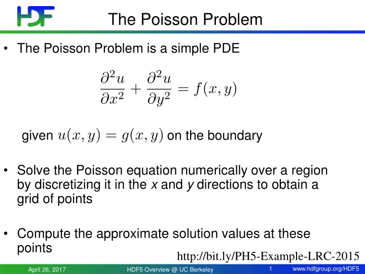 the poisson problem n.w