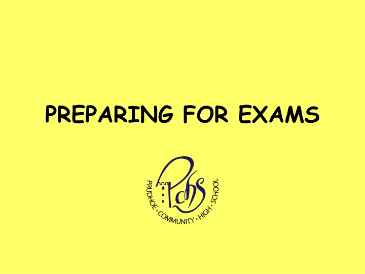 Preparing for Exams - Strategies for Success