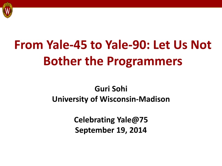 from yale 45 to yale 90 let us not bother n.w