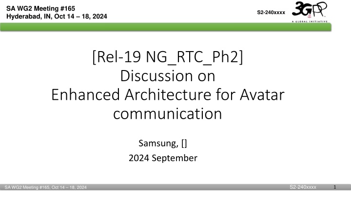 sa wg2 meeting 165 hyderabad in oct 14 18 2024 n.w