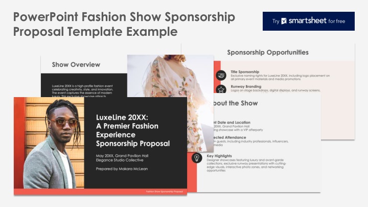 powerpoint fashion show sponsorship proposal n.w