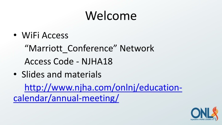 welcome n.w