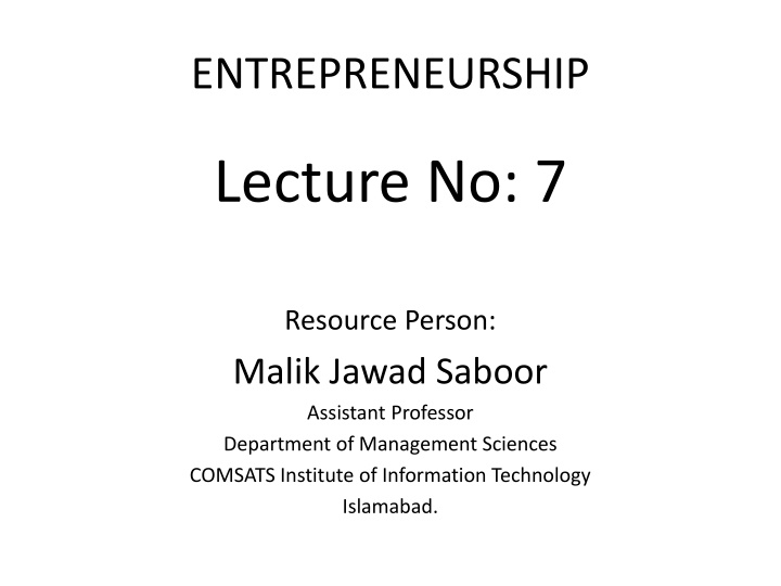 entrepreneurship n.w