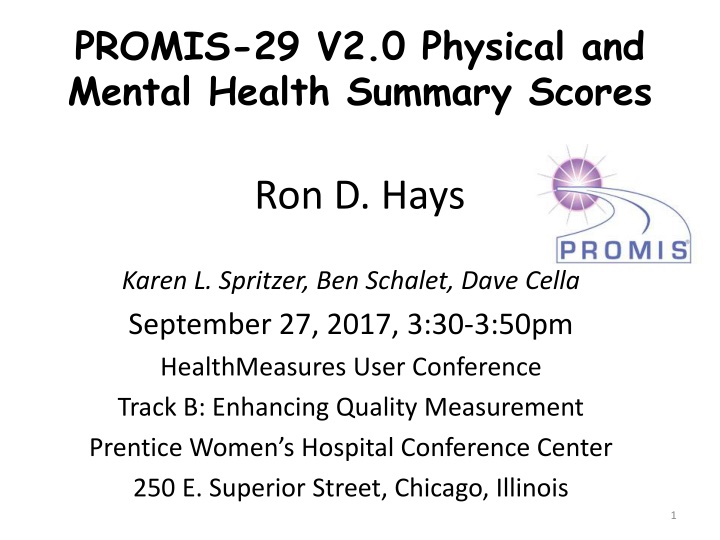 promis 29 v2 0 physical and mental health summary n.w