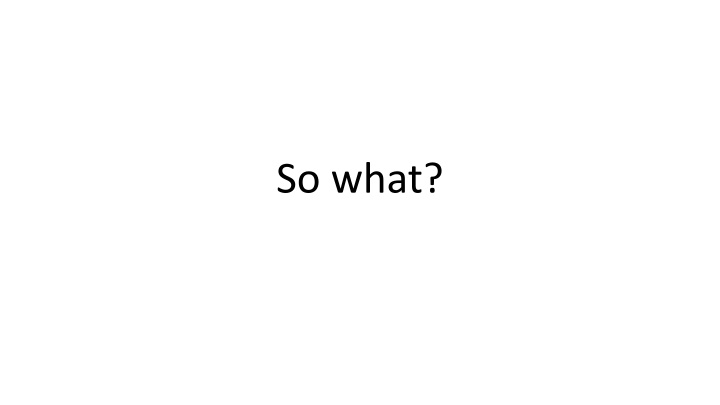 so what n.w