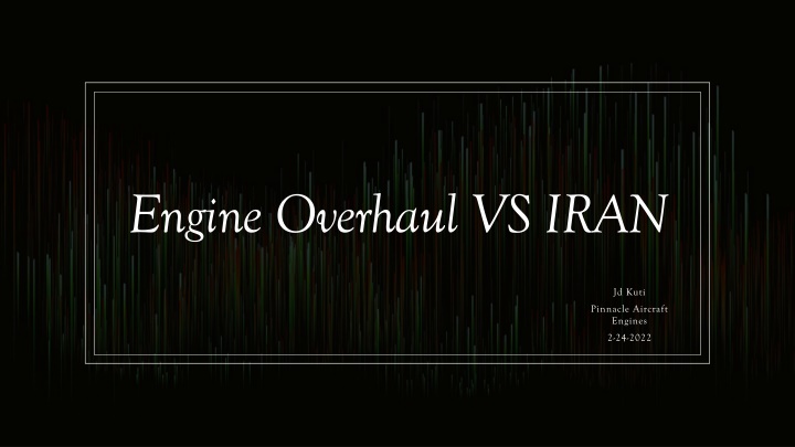 engine overhaul vs iran n.w