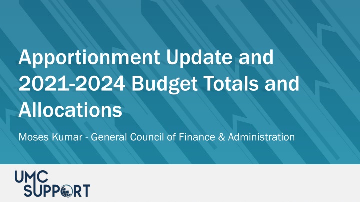 apportionment update and 2021 2024 budget totals n.w