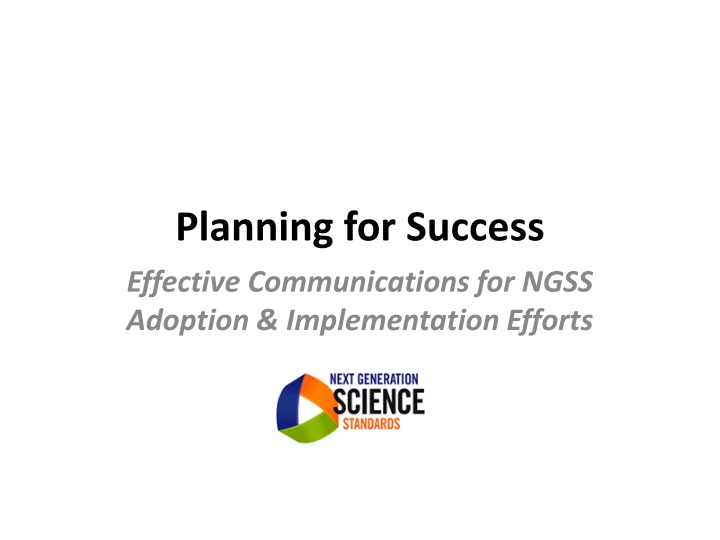 planning for success n.w