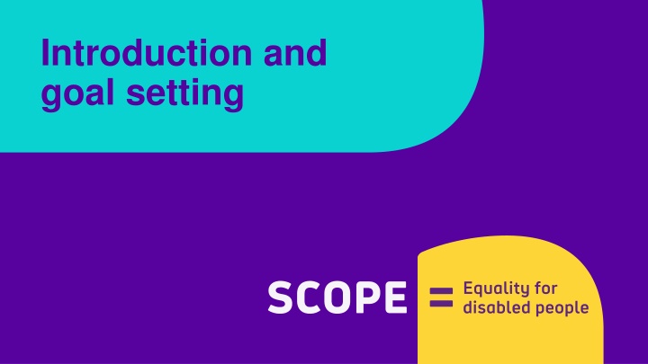 introduction and goal setting n.w