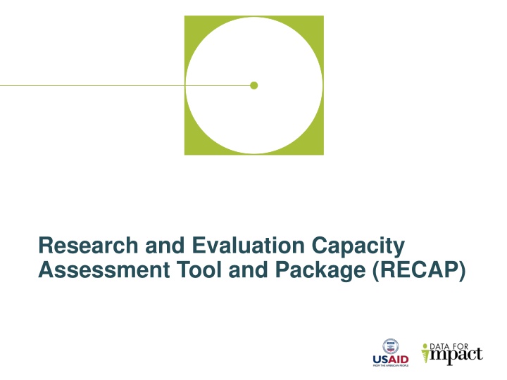 research and evaluation capacity assessment tool n.w