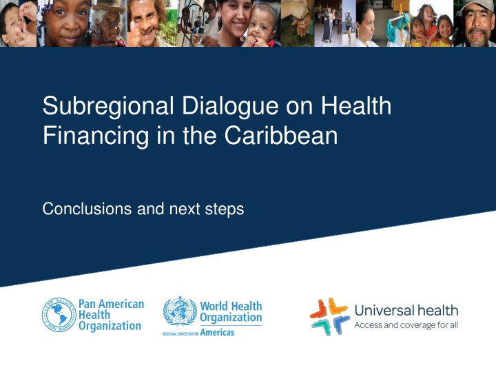 subregional dialogue on health financing n.w