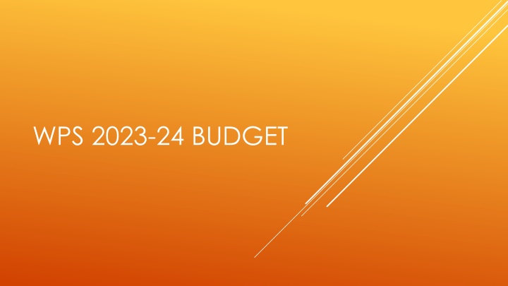 wps 2023 24 budget n.w