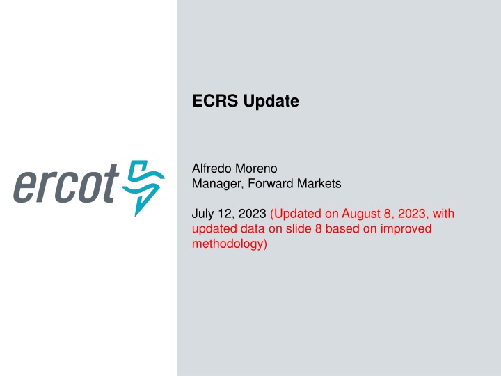 ecrs update n.w