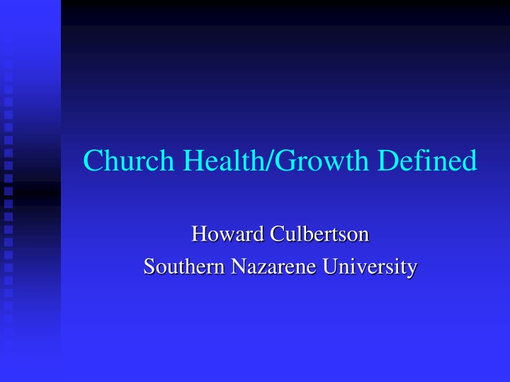 church health growth defined n.w