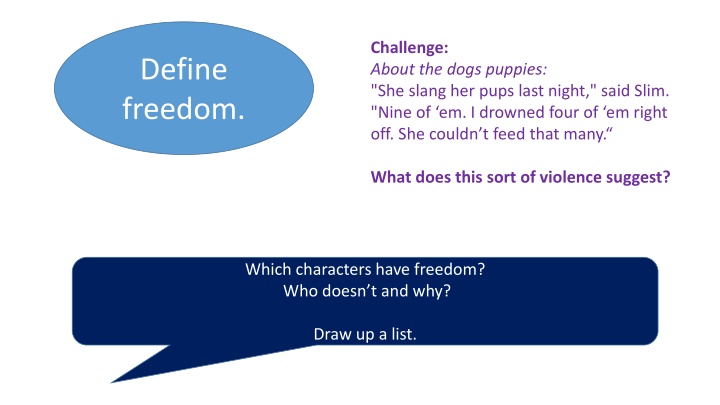 challenge about the dogs puppies she slang n.w