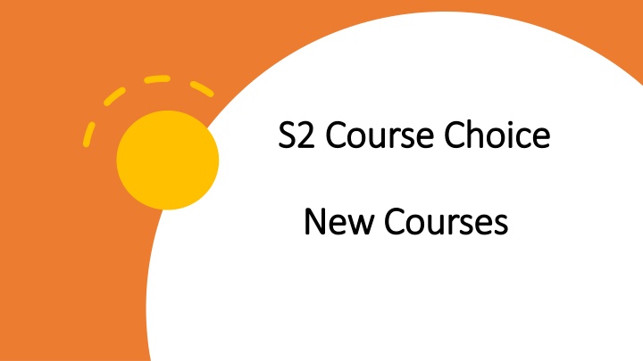 s2 course choice s2 course choice n.w