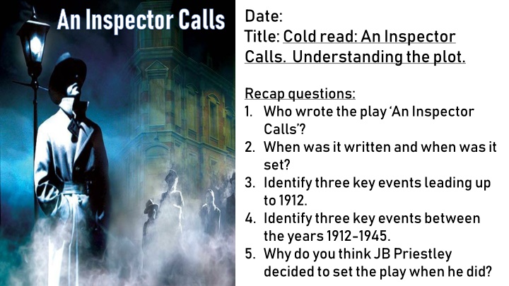 a n inspector c alls n.w