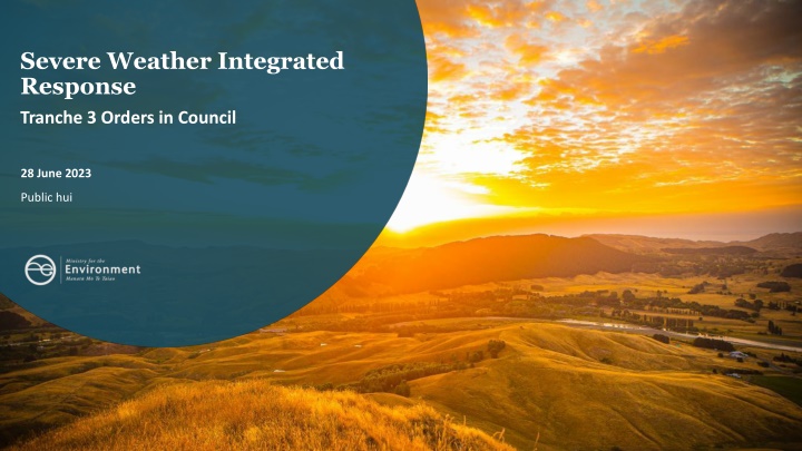 severe weather integrated response n.w