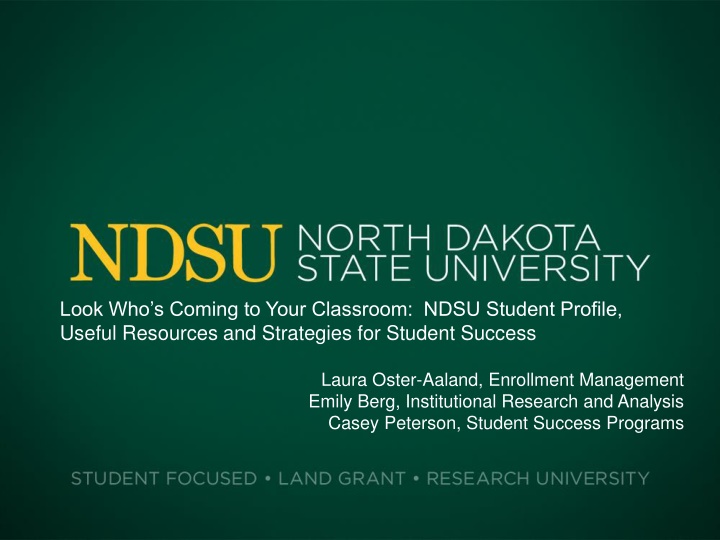 look who s coming to your classroom ndsu student n.w
