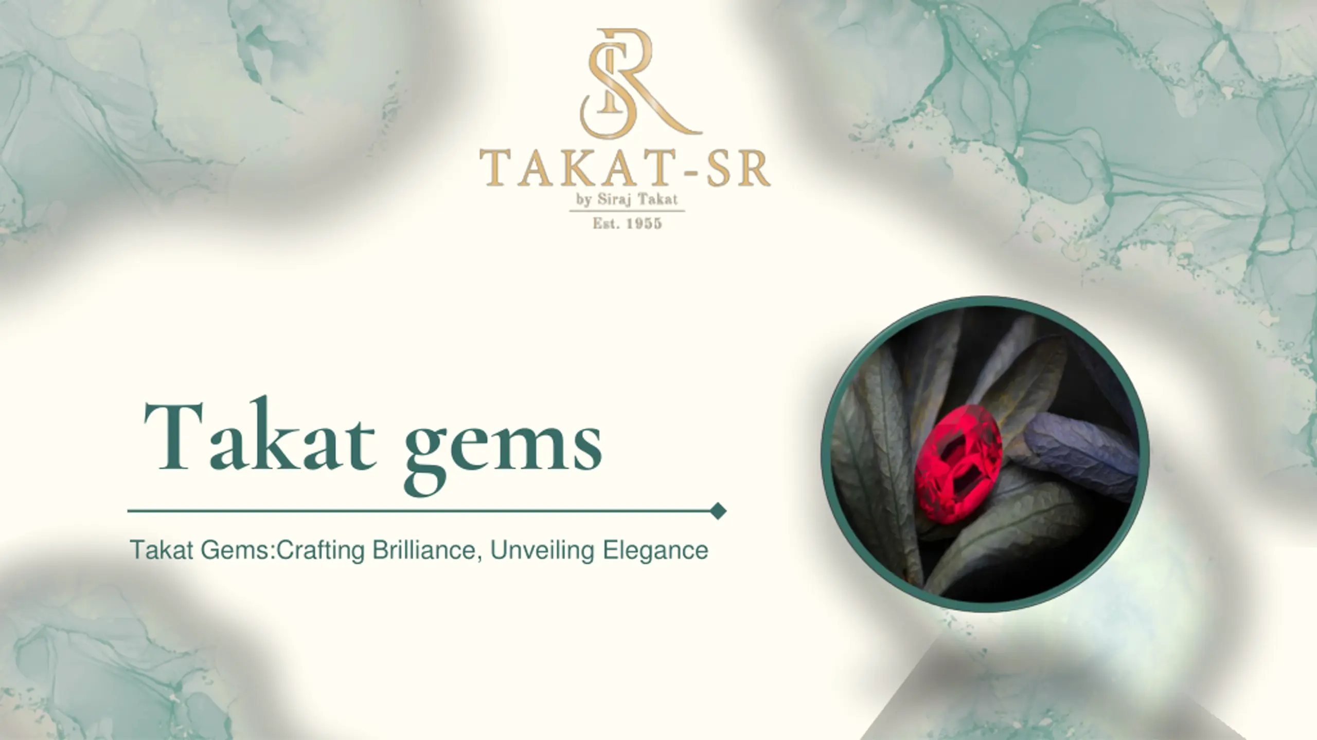 TAKAT values giving our clients delightful stones and adornments,