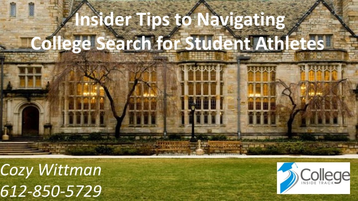 insider tips to navigating college search n.w