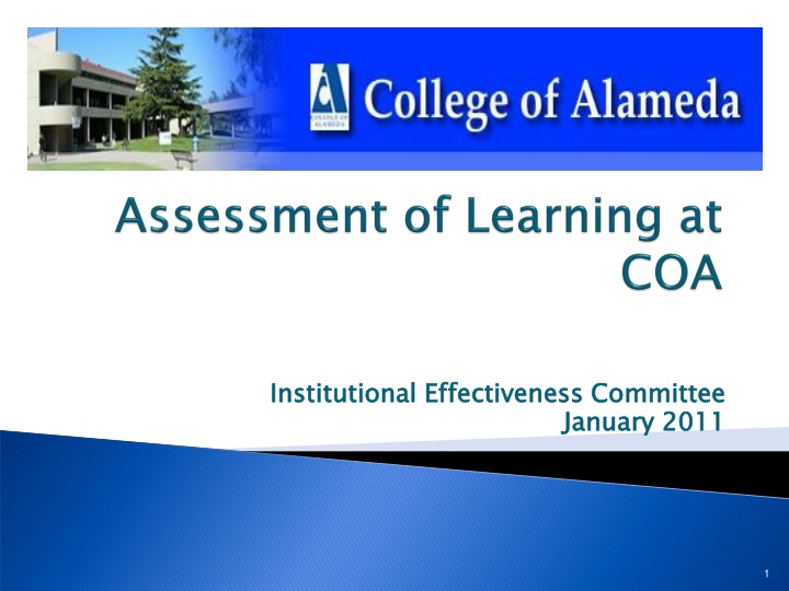 institutional effectiveness committee n.w