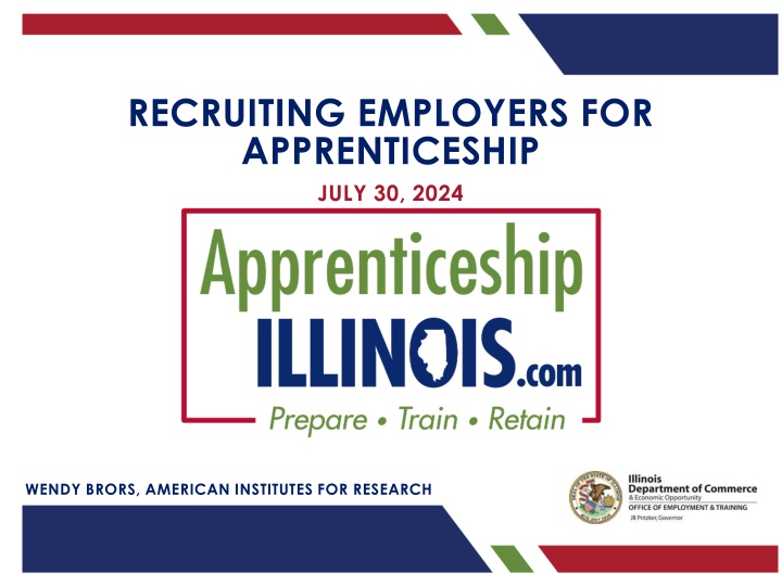 Recruiting Employers for Apprenticeship - Wendy Brors Lunch & Learn Webinar