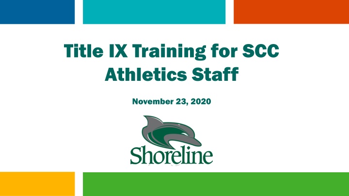 title ix training for scc athletics staff n.w