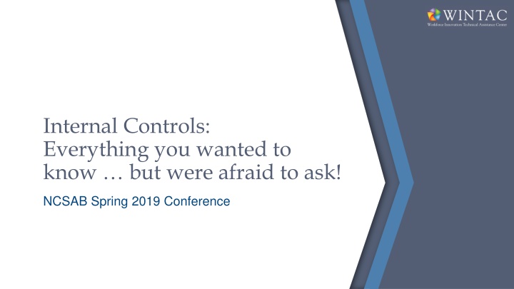 internal controls everything you wanted to know n.w