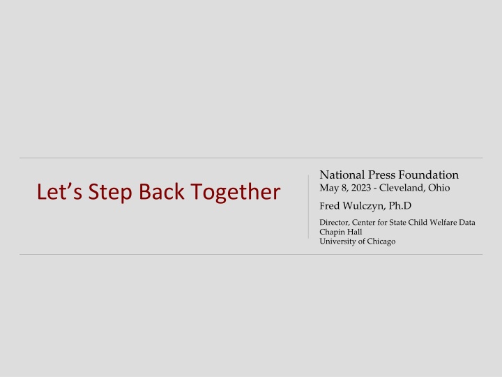 national press foundation may 8 2023 cleveland n.w