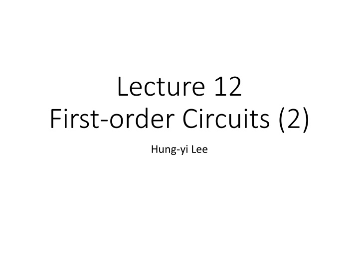 lecture 12 n.w