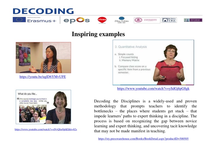 inspiring examples n.w