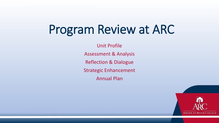 program review at arc program review at arc n.w